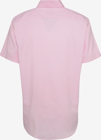 Coupe regular Chemise 'STANLEY' DENIM CULTURE en rose