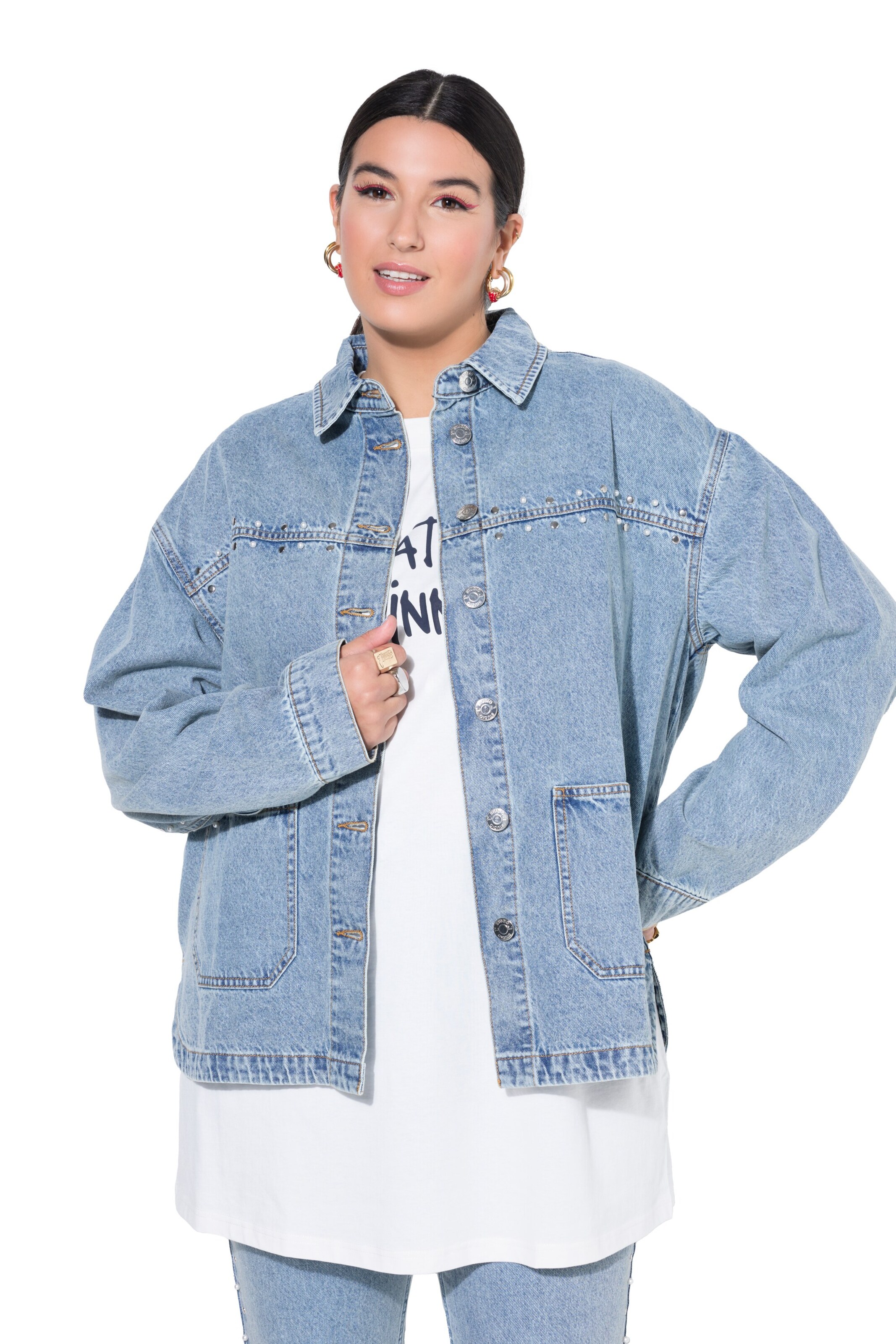 Studio Untold Jacke in Blau: Vorderseite