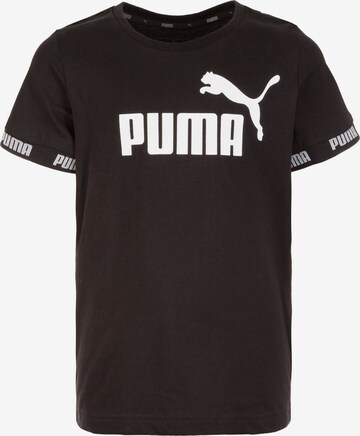 PUMA T-Shirt 'Amplified' in Schwarz: predná strana