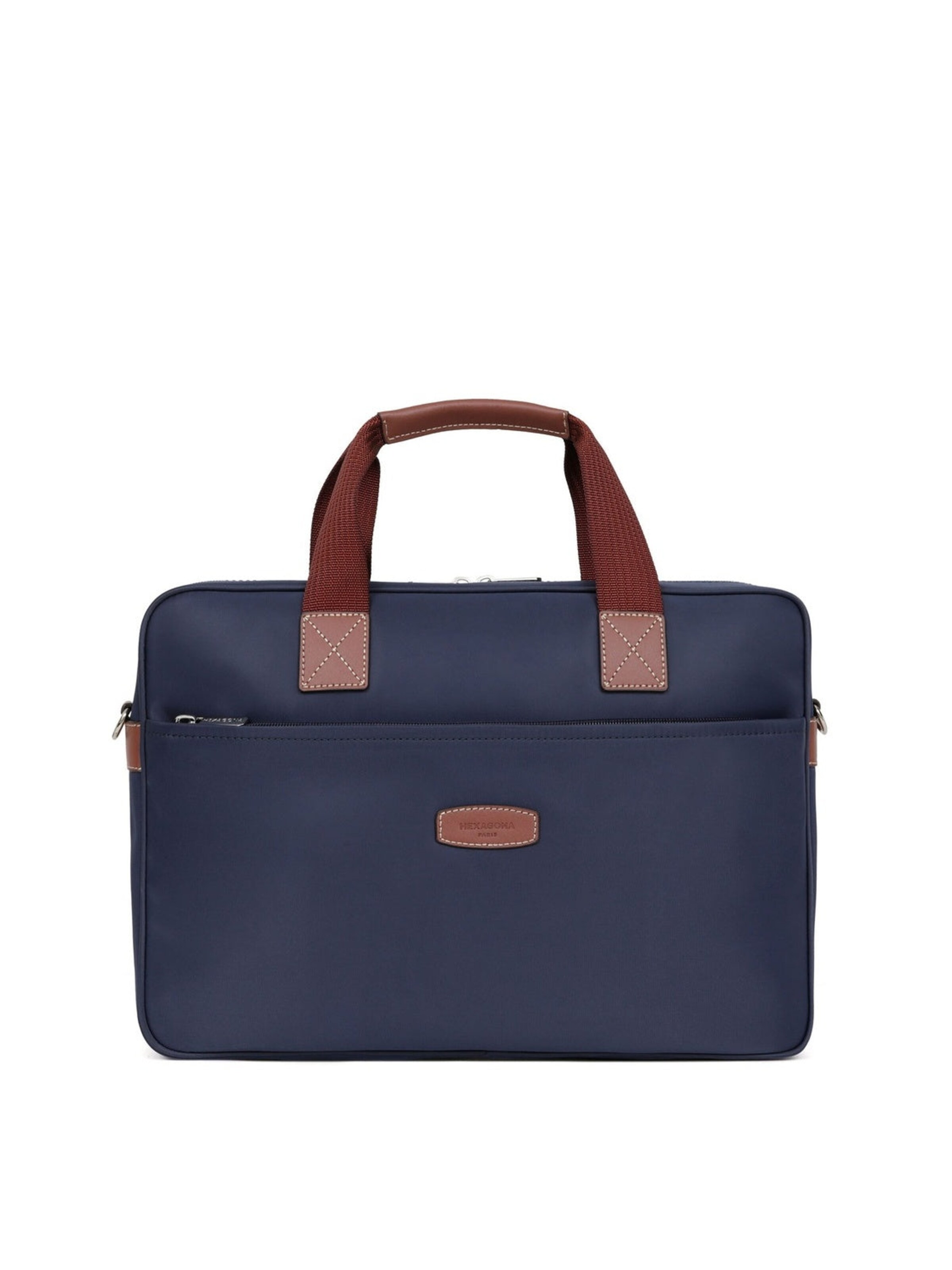 Hexagona Handtasche 'Diversité'‌‌‌ in Blau: Vorderseite