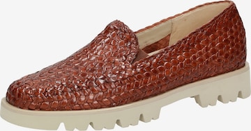 SIOUX Classic Flats 'Cortizia' in Brown: front
