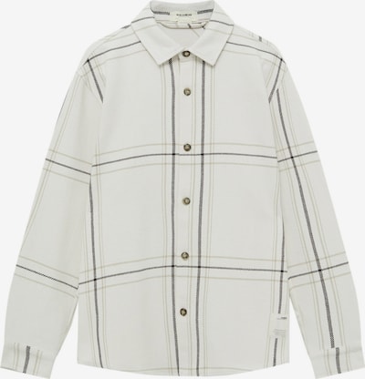 Pull&Bear Overgangsjakke i beige / sort / offwhite, Produktvisning