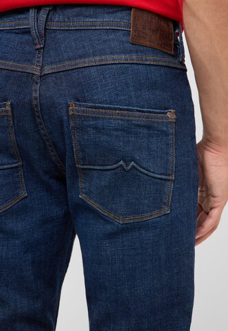 MUSTANG Slimfit Jeans ' Vegas BeFlow' in Blau