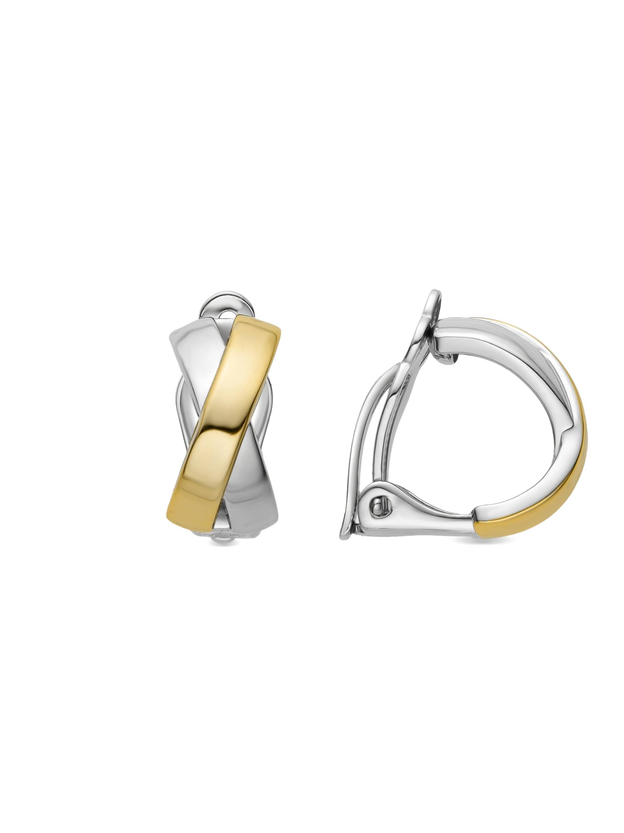 Luxenter Boucles d'oreilles 'REINA' en argent, Vue avec produit