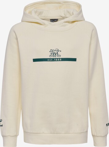 Hummel Athletic Sweatshirt in White: front