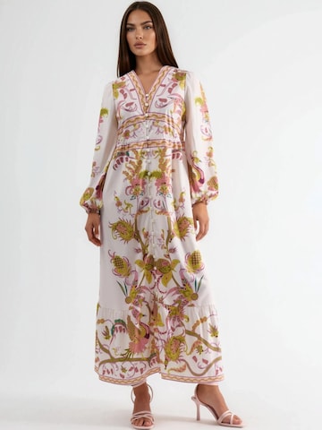 MSN Collection Sukienka w kolorze mieszane kolory
