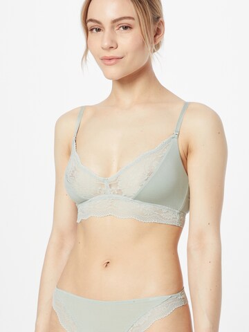 Lindex T-shirt Bra 'Lara' in Green: front