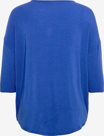 mėlyna ONLY Carmakoma Marškinėliai 'Lamour'