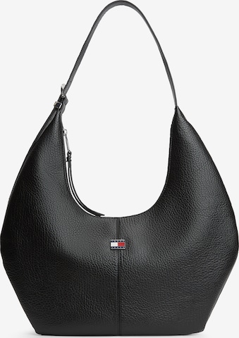 Tommy Jeans Schoudertas in Zwart: voorkant