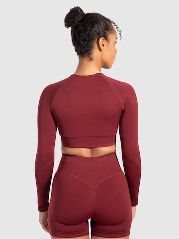 T-shirt fonctionnel 'Maysa' Smilodox en rouge