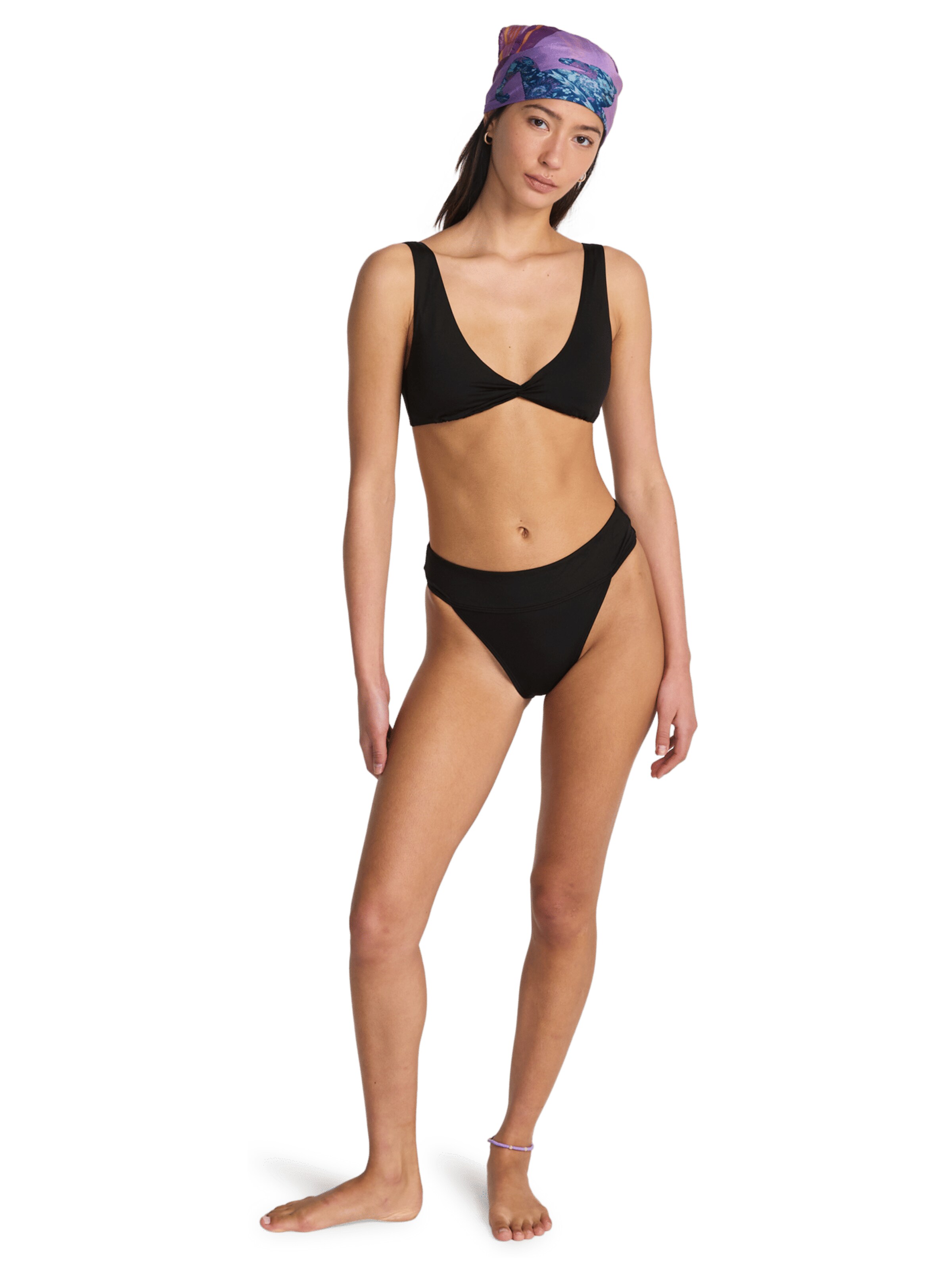 BILLABONG Triangle Bikini Top 'Sol Searcher' in Black