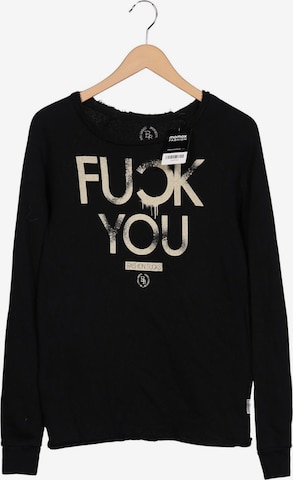 BOOM BAP Sweater S in Schwarz: Vorderseite