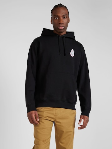 Volcom Sweatshirt 'TETSUNORI' in Schwarz