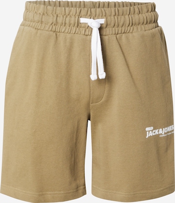JACK & JONES Штаны 'JPSTGORDON' в Зеленый: спереди