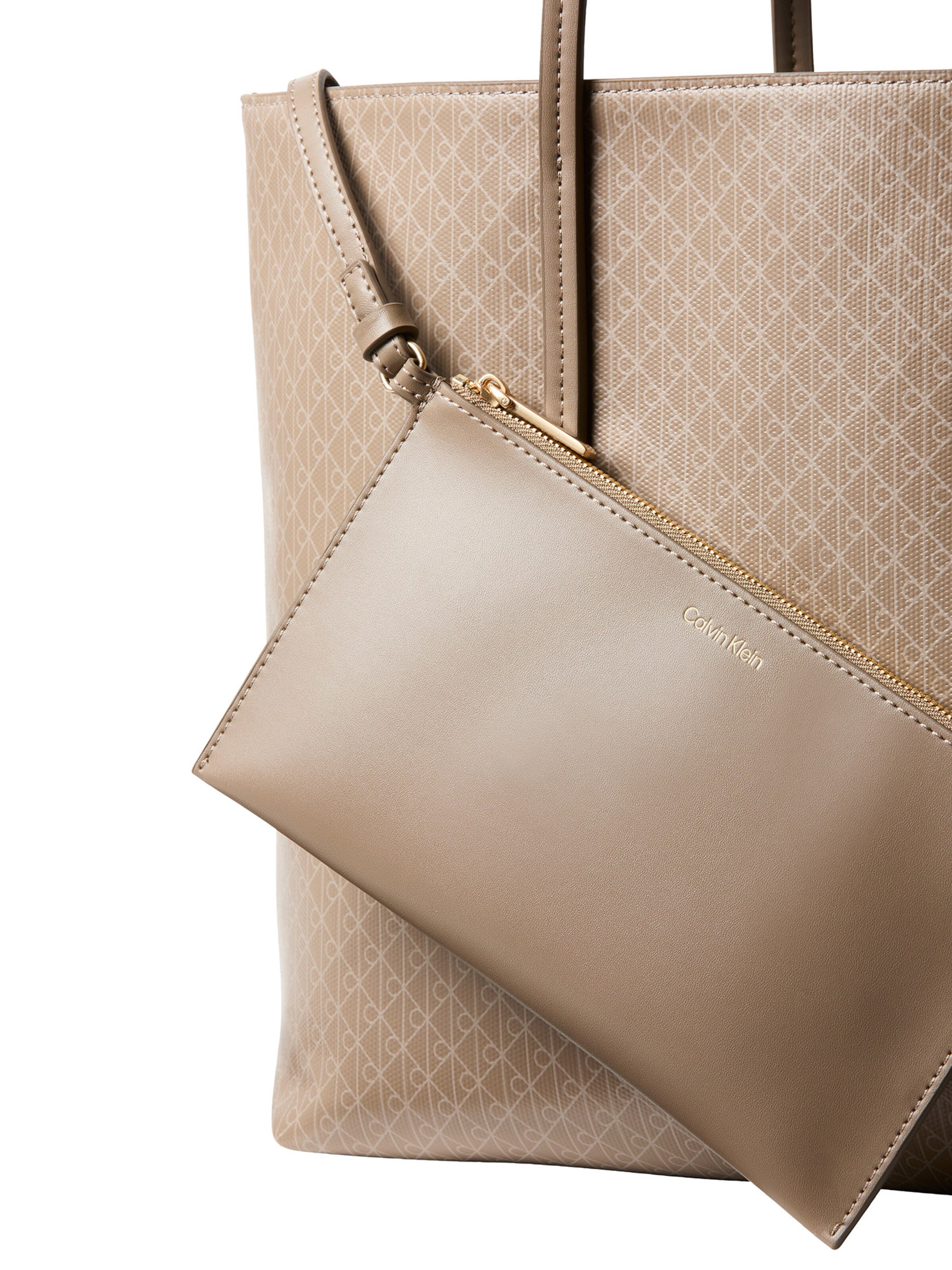 Calvin Klein Μεγάλη τσάντα σε γκρι