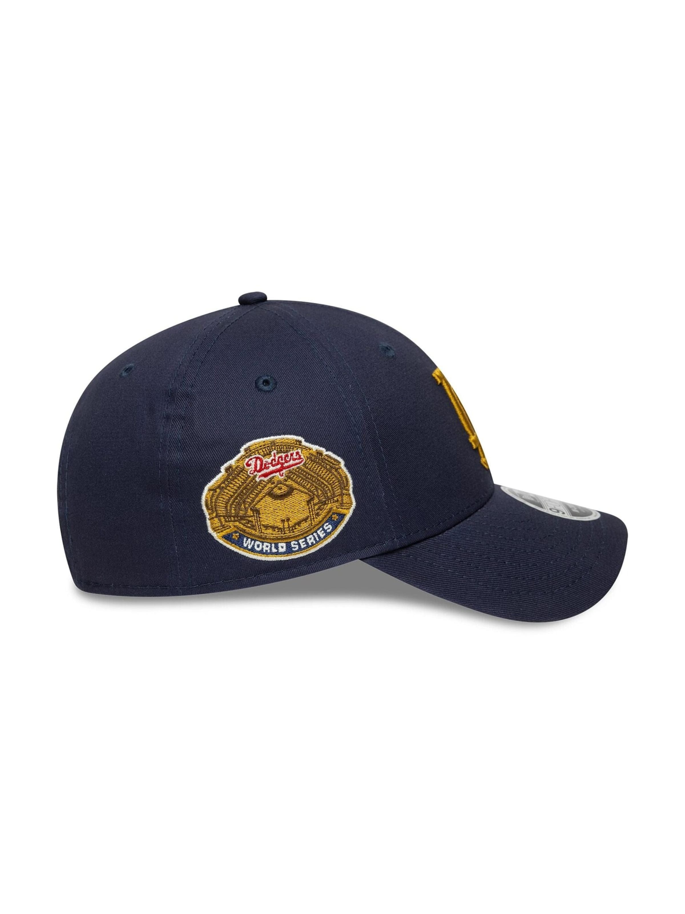 NEW ERA Sportpet '9FORTY M-Crown Los Angeles Dodgers MLB World Series Patch' in Blauw