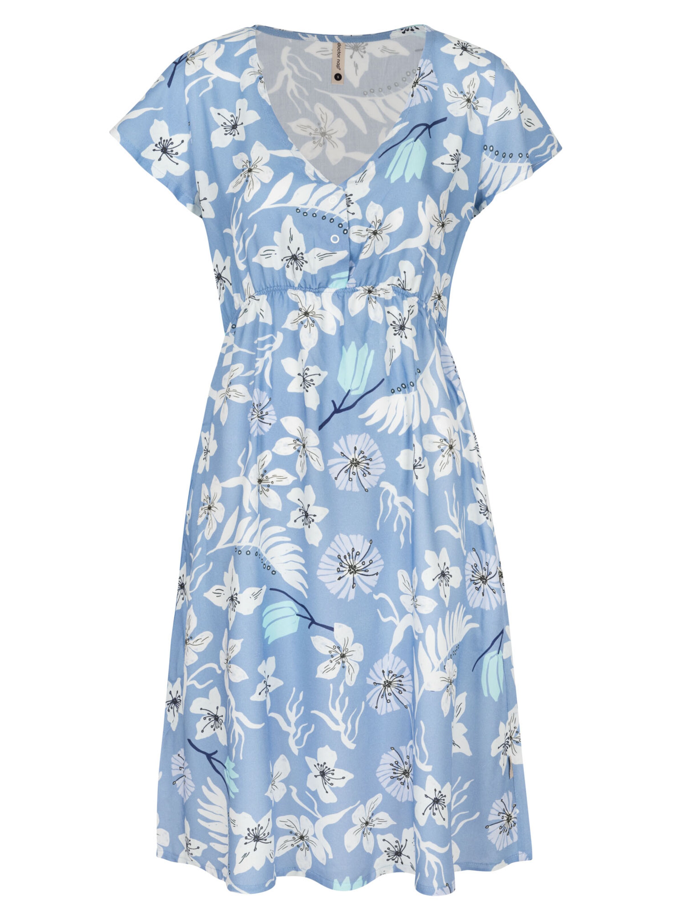 Doctor nap Nightgown 'Doctor Nap' in Blue: front