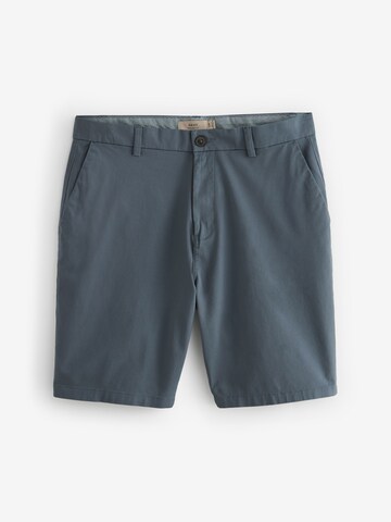 Next Slimfit Chinobyxa i blå