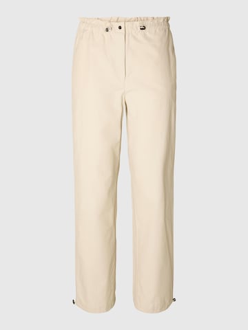 SELECTED FEMME Loosefit Broek in Beige