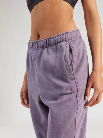 Loosefit Pantalon de sport 'ALL SZN' ADIDAS SPORTSWEAR en violet