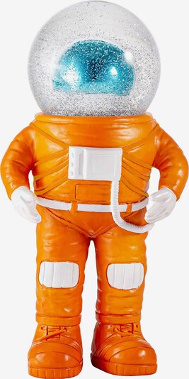 DONKEY PRODUCTS Dekofigur 'The Marstronaut' in aqua / dunkelorange / transparent / weiß, Produktansicht
