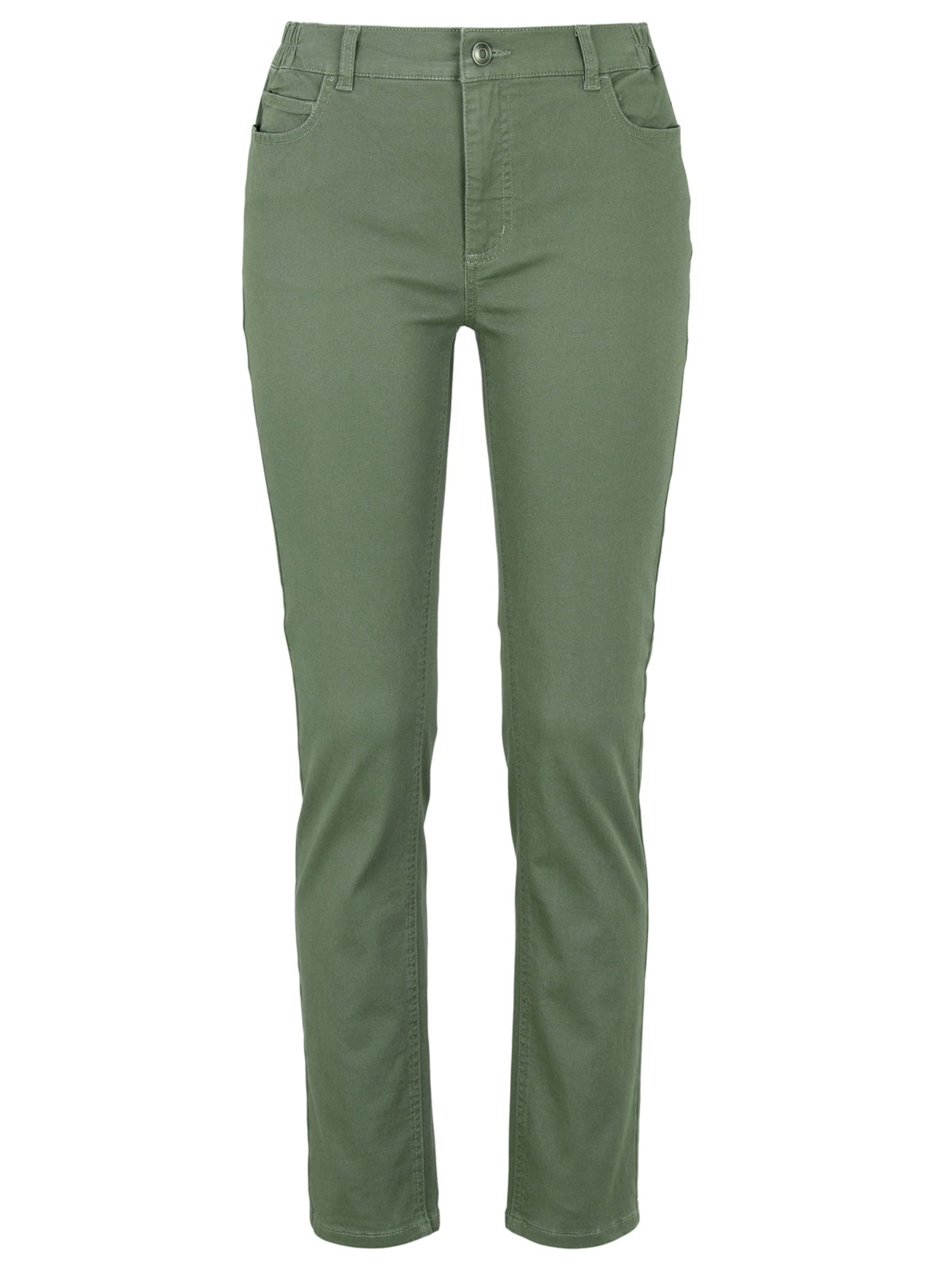 Cellbes of Sweden Slimfit Jeans in Groen: voorkant