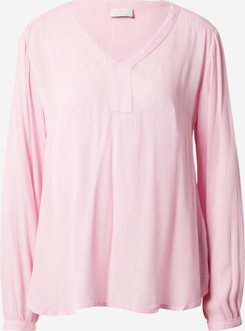 Kaffe - Blusa 'Amber' en rosa: frente