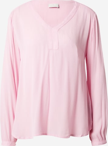 Kaffe - Blusa 'Amber' en rosa: frente