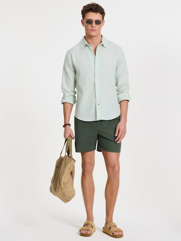 Shiwi Regular Broek 'Josh' in Groen