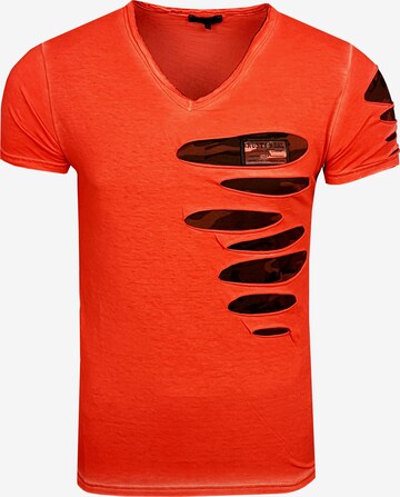 Rusty Neal Shirt in Orange: front