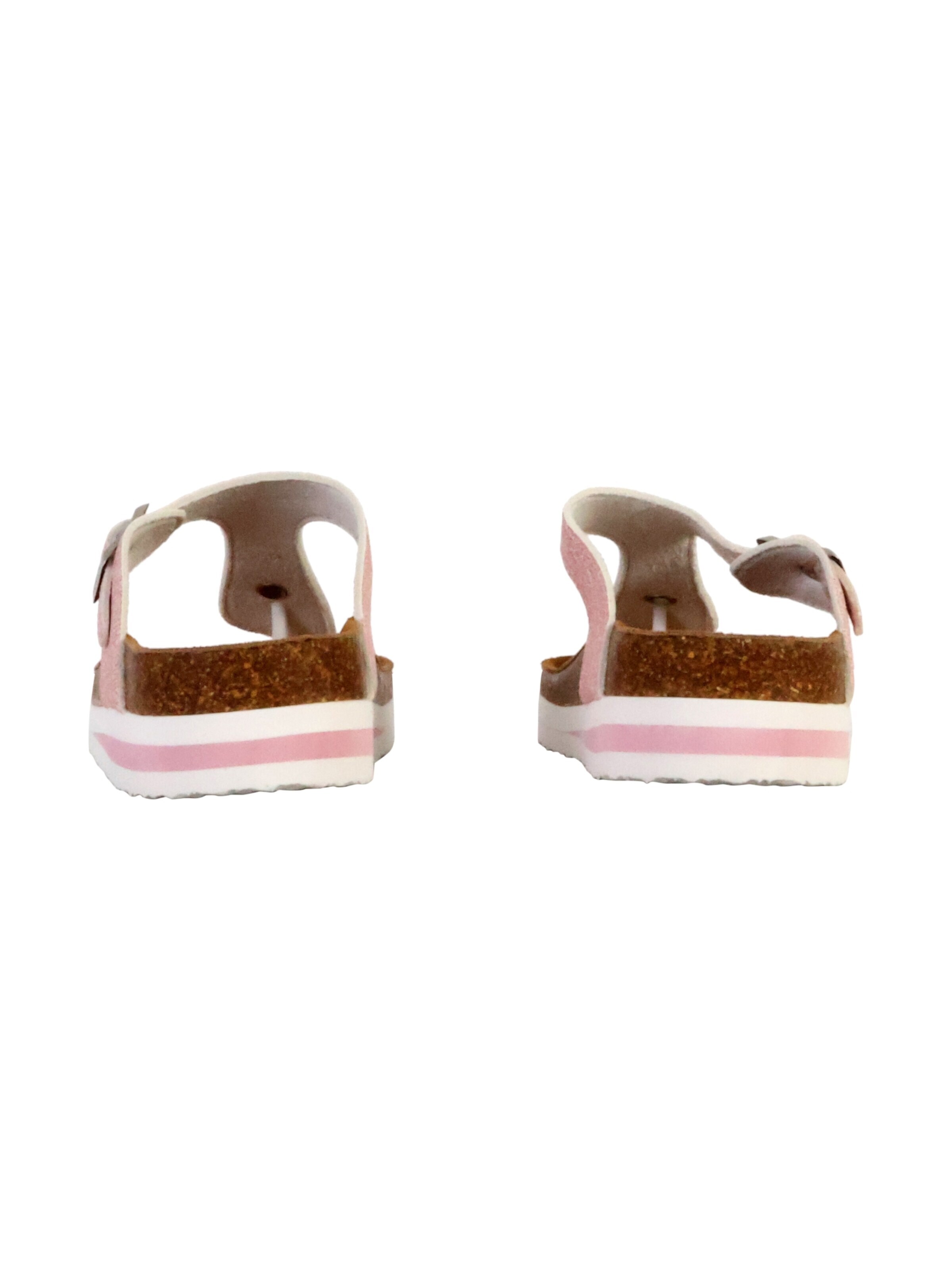 terre de marins - Zapatos abiertos 'Rhodas Leder-Pantoletten' en rosa