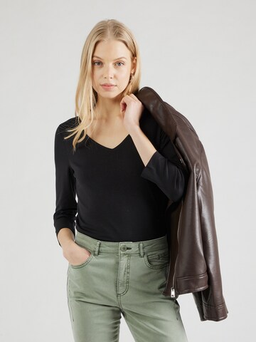 T-shirt s.Oliver en noir : devant