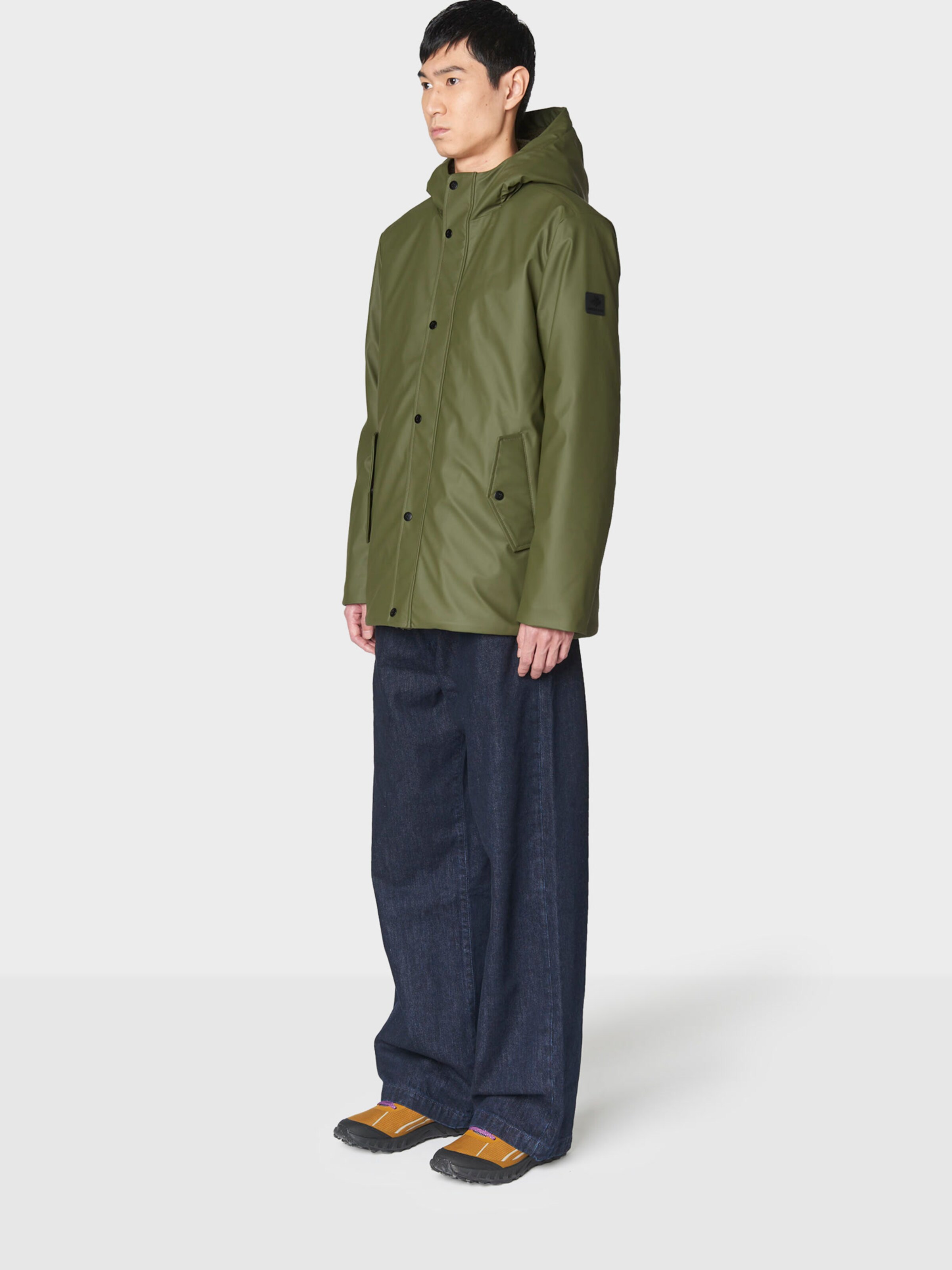 Canadian Classics Between-seasons parka 'Galahad' in Green
