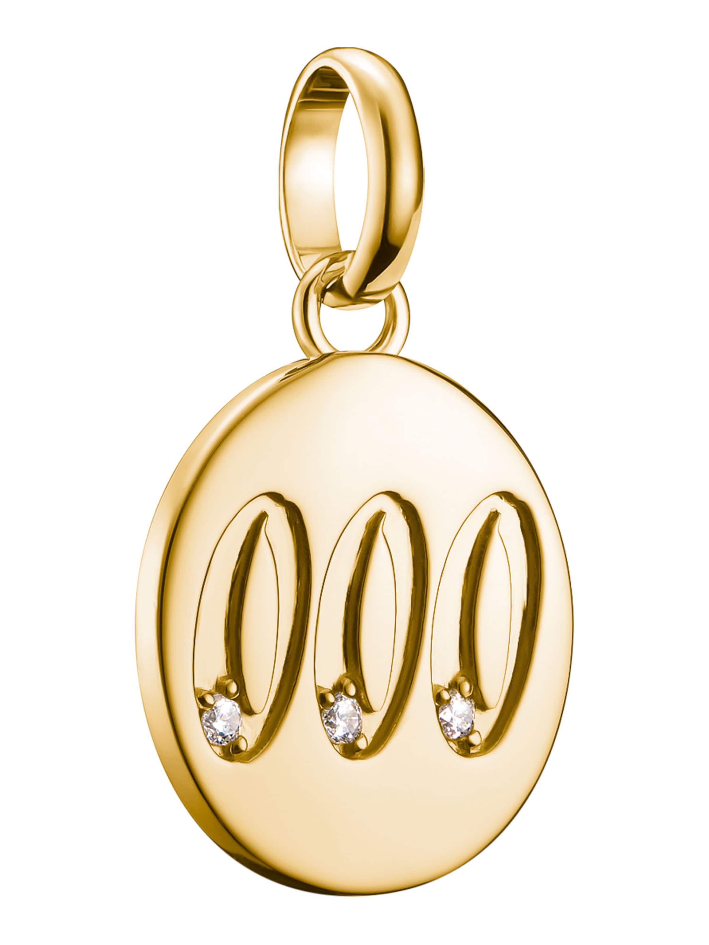 Thomas Sabo Anhänger in Gold: Vorderseite