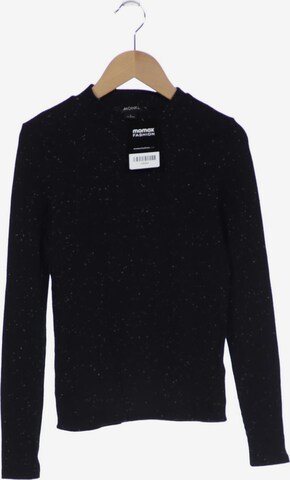 Monki Langarmshirt S in Schwarz: predná strana