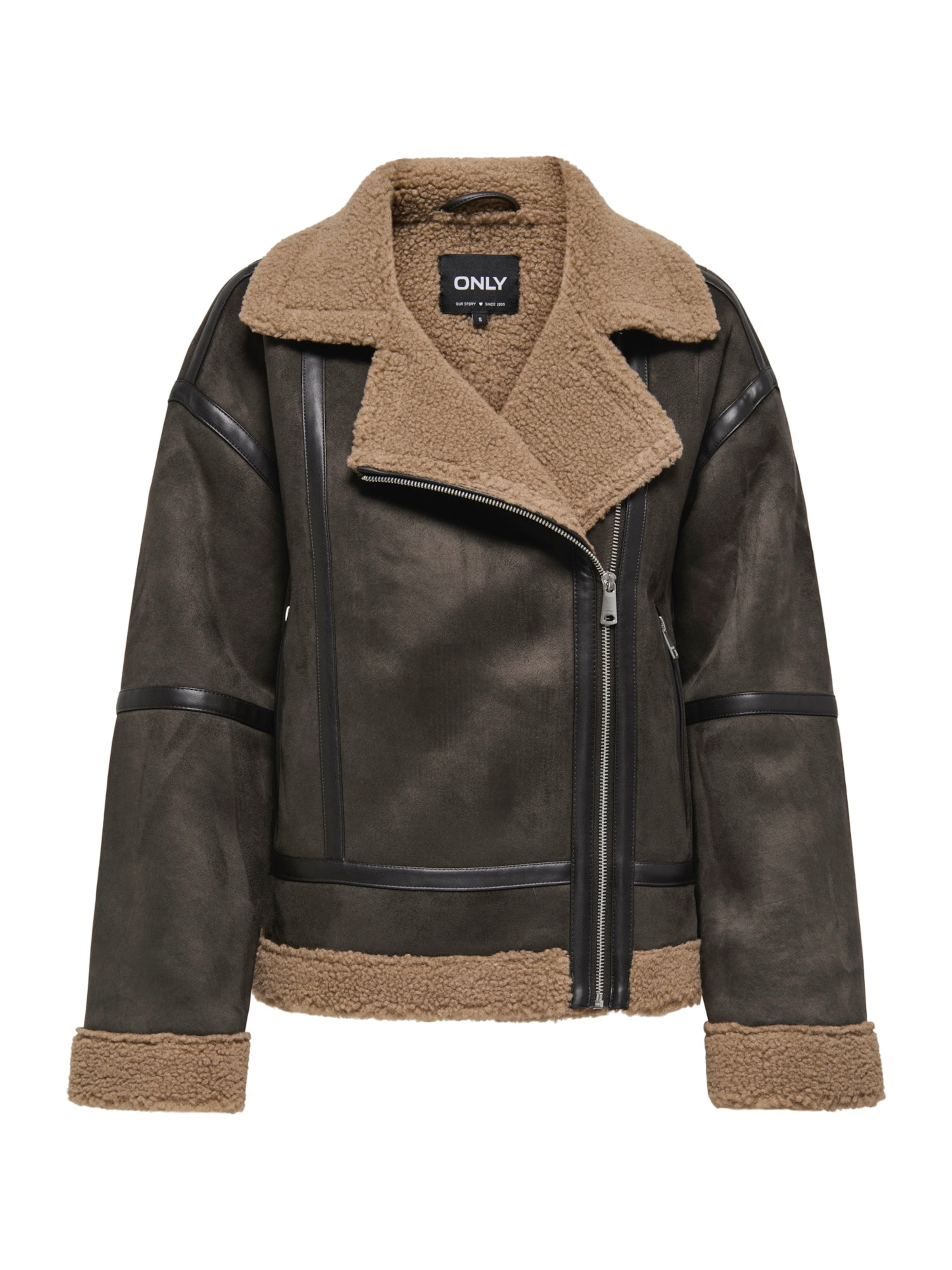 ONLY Between-Season Jacket 'ONLKendra' in Brown: front