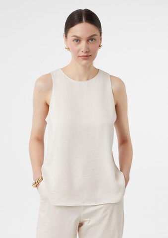 COMMA Blouse in Beige: front