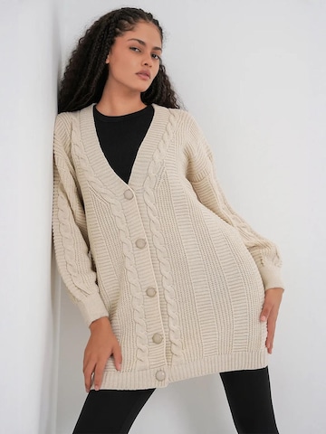 Bigdart Strickjacke in Weiß