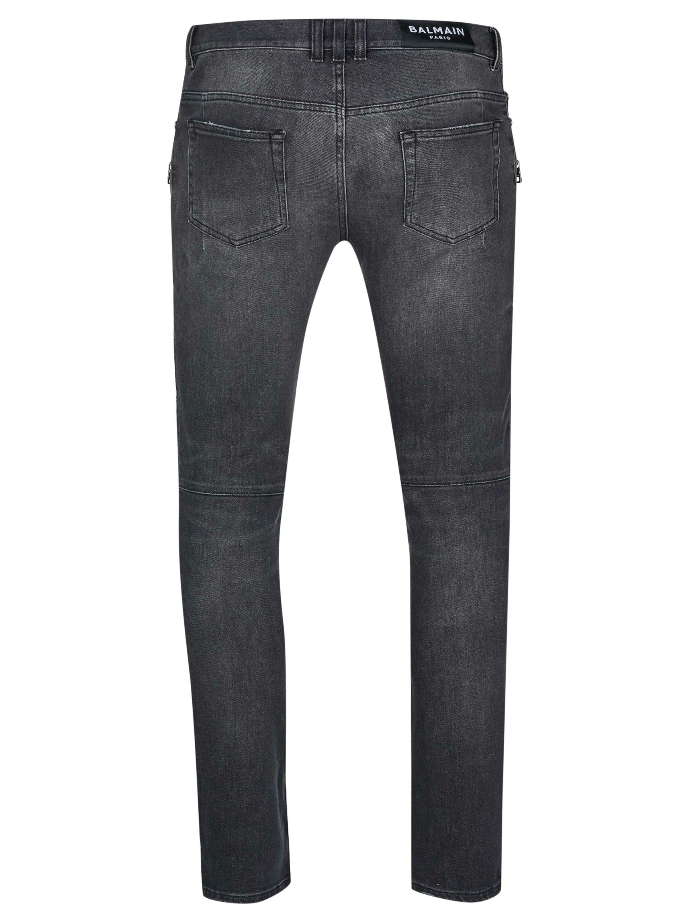 Balmain Regular Jeans in Grijs