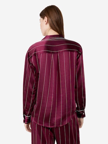 Camicia da notte 'Dayana' di ETAM in rosso