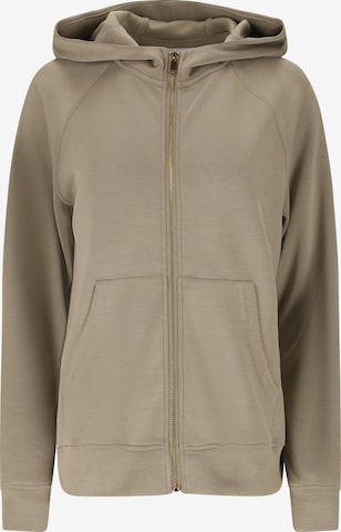 Athlecia Sweatjacke 'Jacey' in Beige: Vorderseite