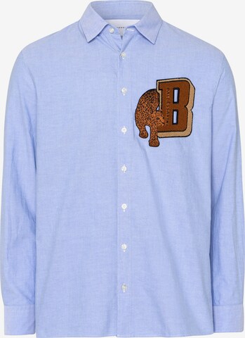 Baldessarini Button Up Shirt in Blue: front