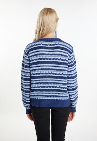 Cardigan 'Eyota' IZIA en bleu