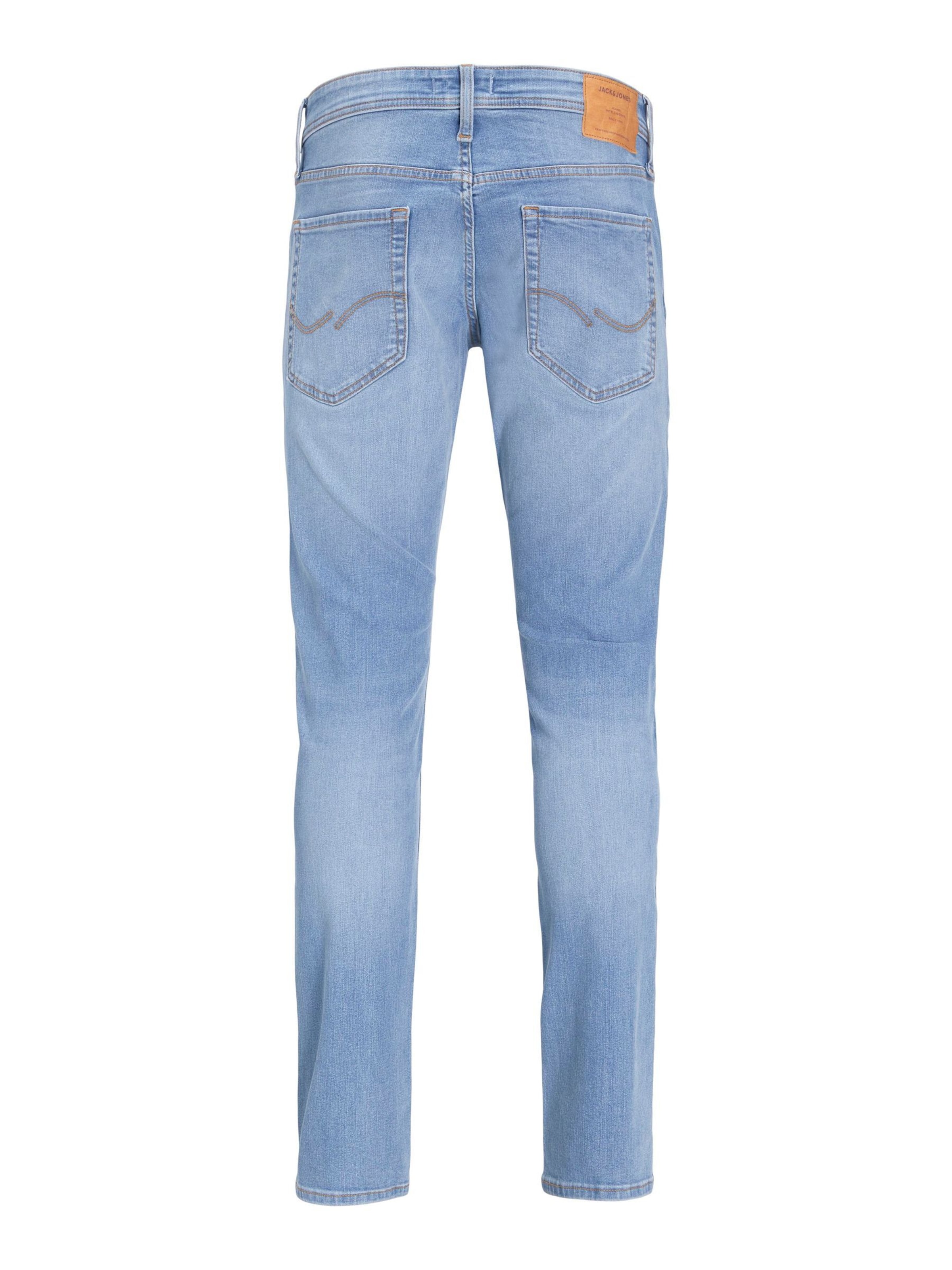 Slimfit Jeans 'JJGlenn' de la Jack & Jones Plus pe albastru