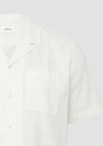 s.Oliver Comfort fit Overhemd in Wit