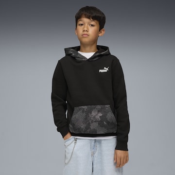 PUMA Sweatshirt in Zwart: voorkant