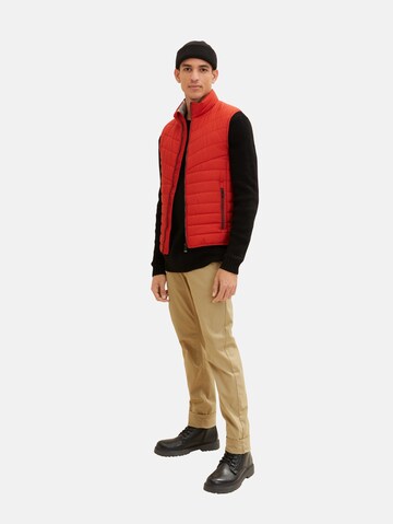 TOM TAILOR Bodywarmer in Rood