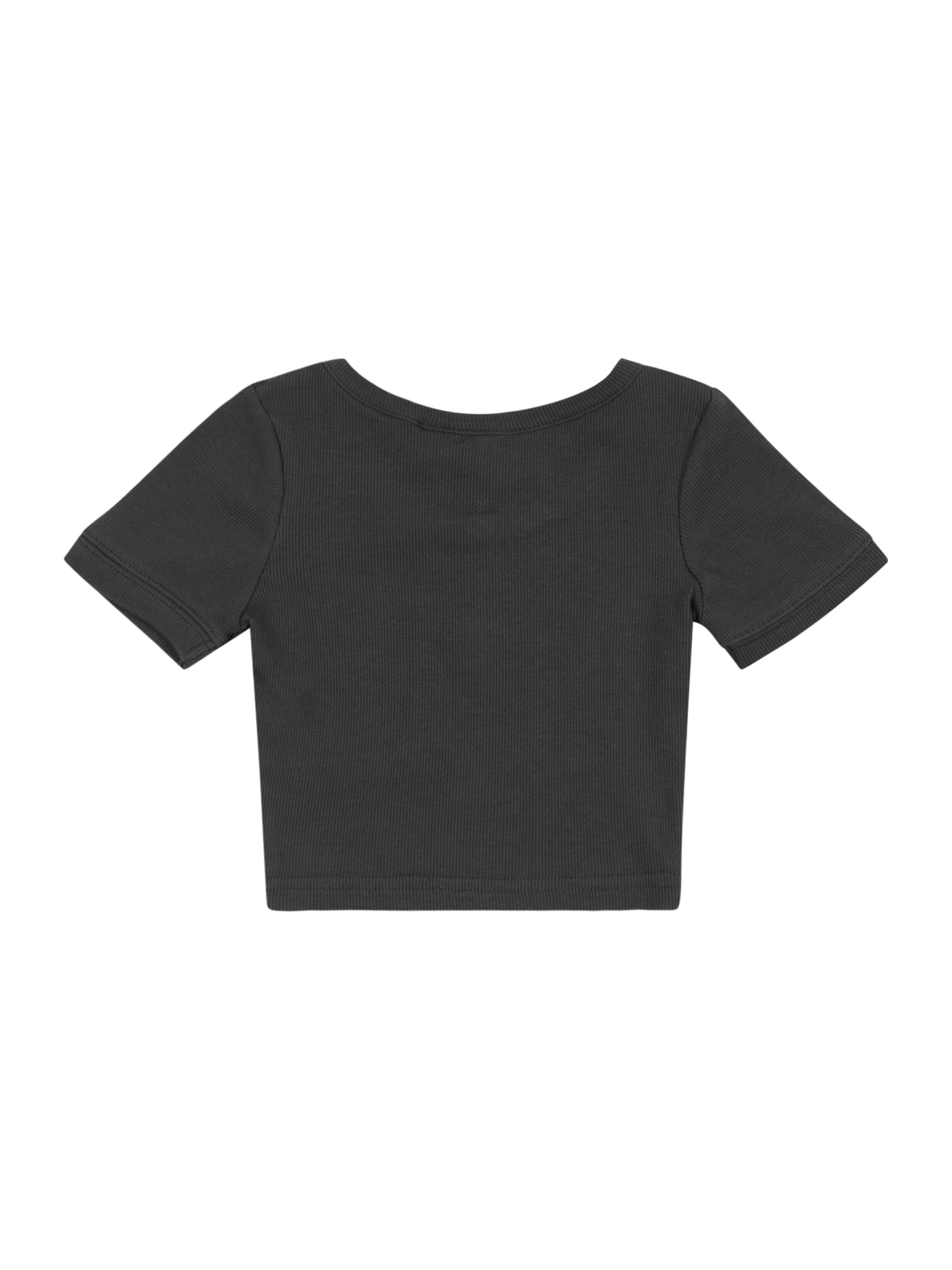 ROXY Performance shirt 'HEY YEAH YEAH' in Grey