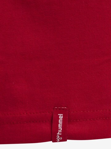 T-Shirt fonctionnel Hummel en rouge