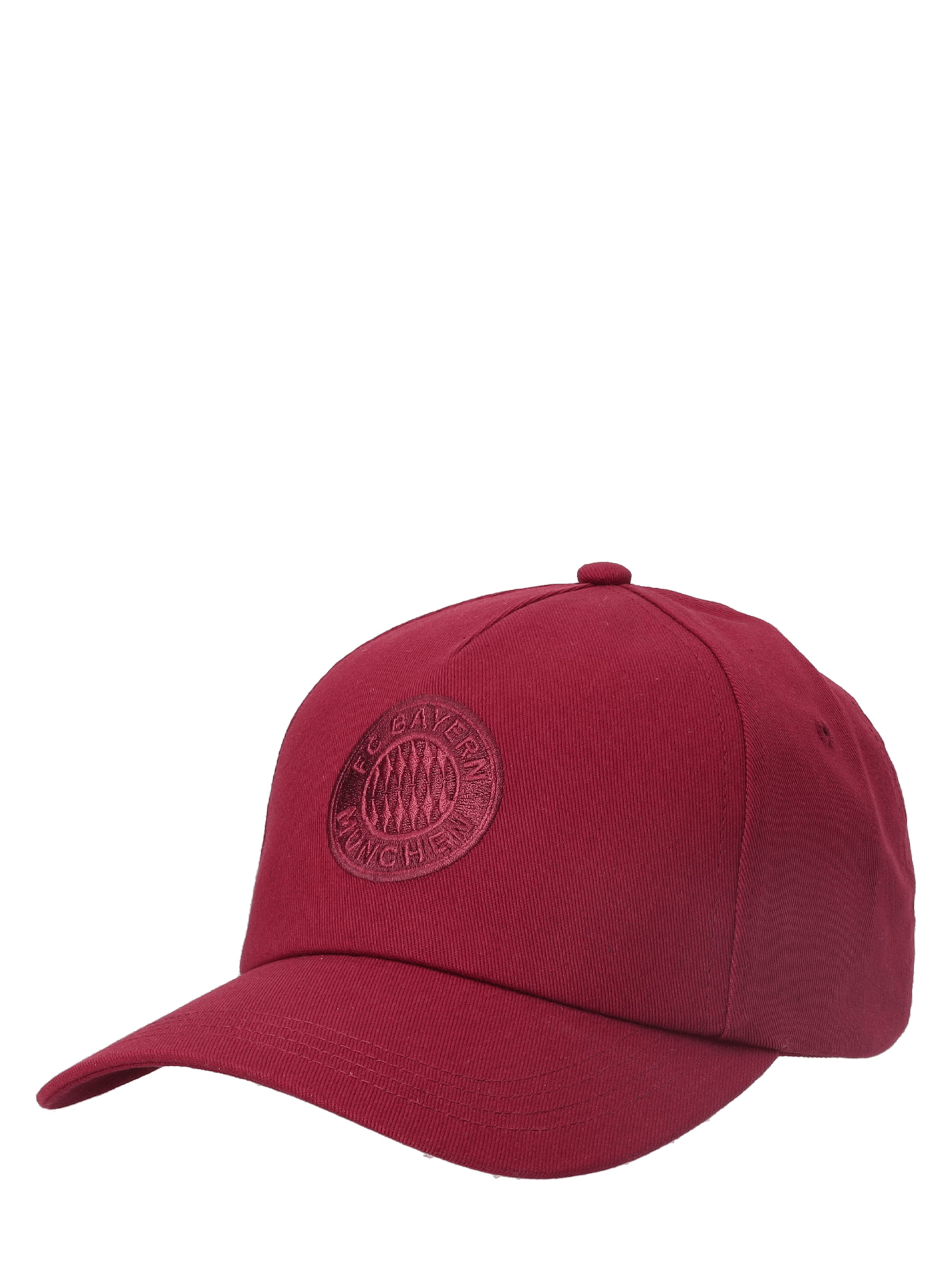 FC BAYERN MÜNCHEN FC Bayern Baseballcap Logo in Rot: Vorderseite